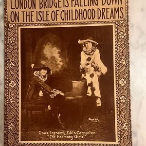 Vintage Sheet Music Cover Art